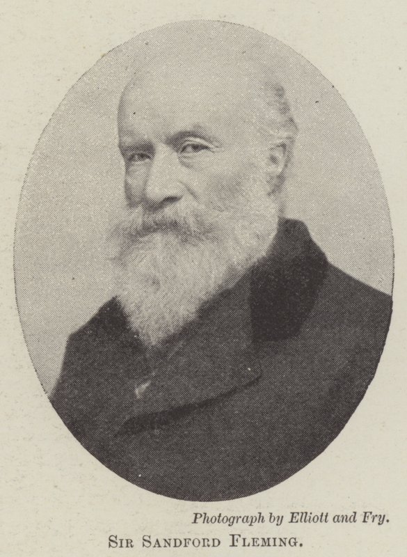 Sir Sandford Fleming av English Photographer