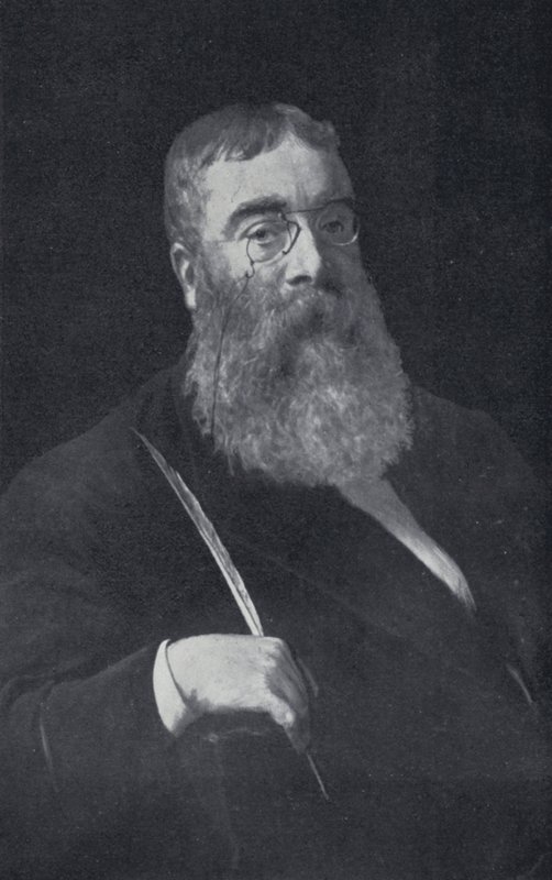 Sir Walter Besant (s/v foto) av English Photographer