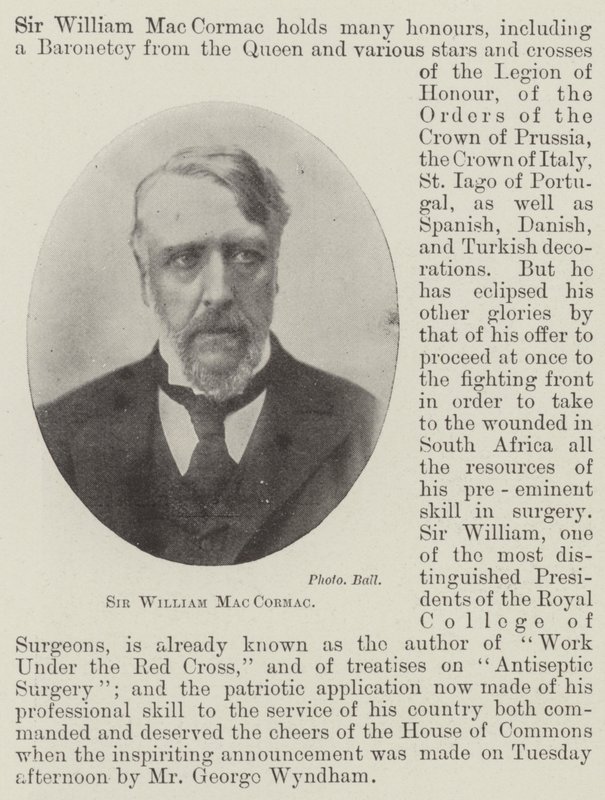 Sir William MacCormac av English Photographer