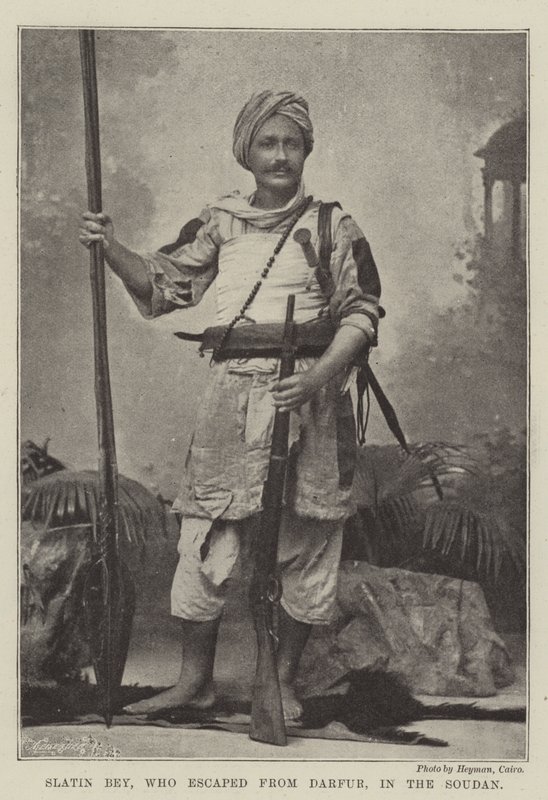 Slatin Bey, som rymde från Darfur, i Soudan av English Photographer