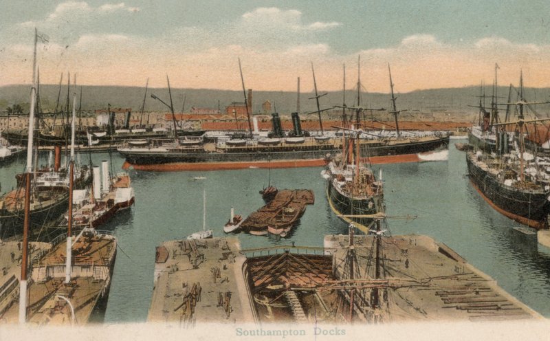 Southampton Docks (bild) av English Photographer