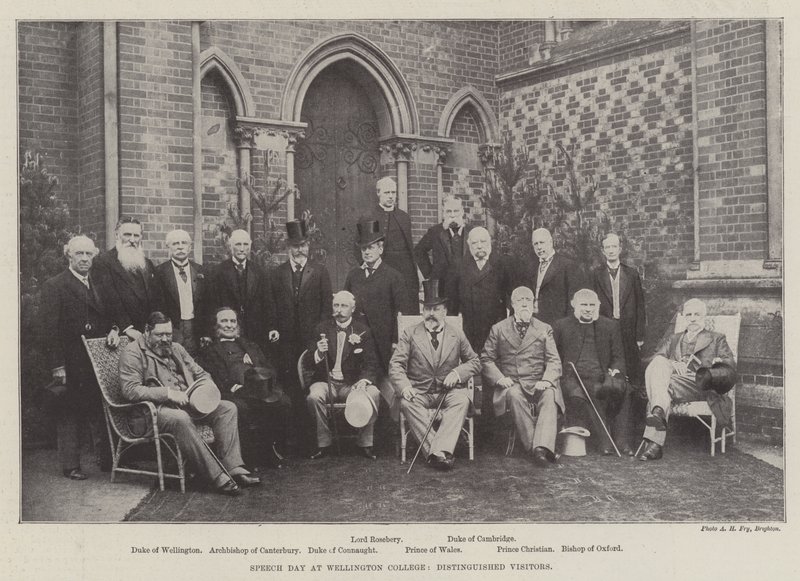 Taldag på Wellington College, Distinguished Visitors av English Photographer