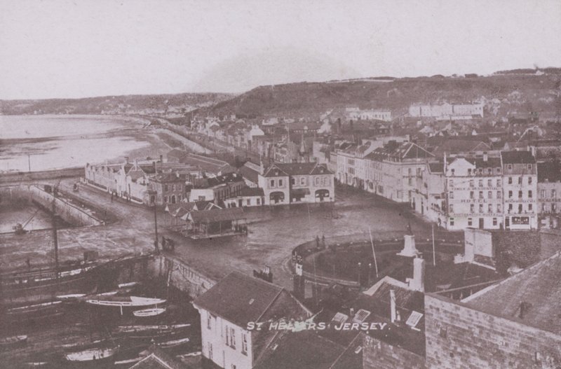 St Heliers, Jersey (s/v foto) av English Photographer