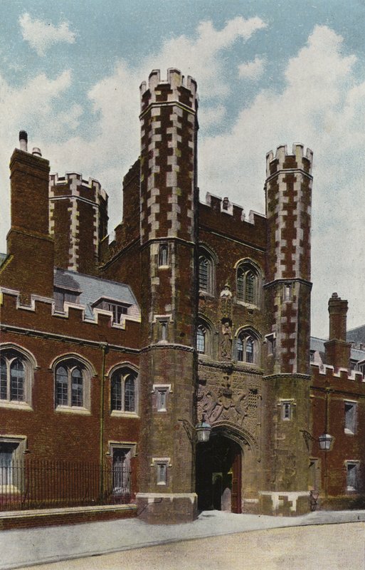 St. Johns College. Entréport av English Photographer
