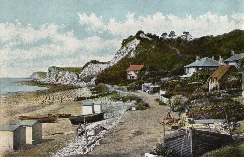Steephill Cove, nära Ventnor av English Photographer