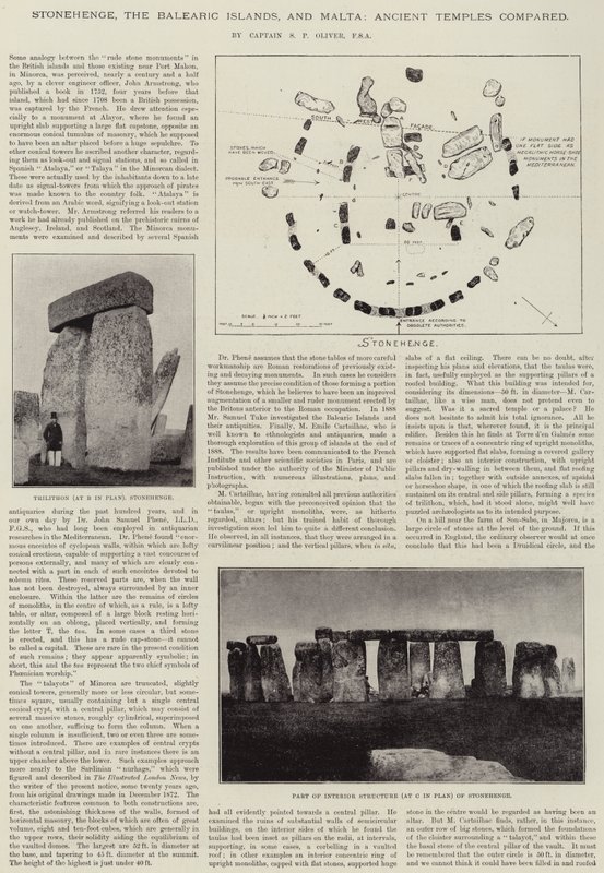 Stonehenge, Balearerna och Malta, antika tempel jämfört av English Photographer