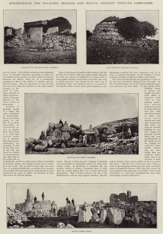 Stonehenge, Balearerna och Malta, antika tempel jämfört av English Photographer
