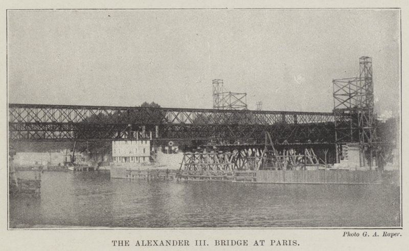 Alexander III, bron i Paris av English Photographer