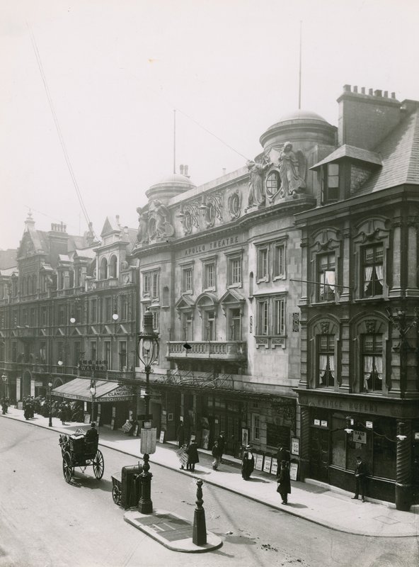 Apollo-teatern och lyriska teatern, 1907 av English Photographer