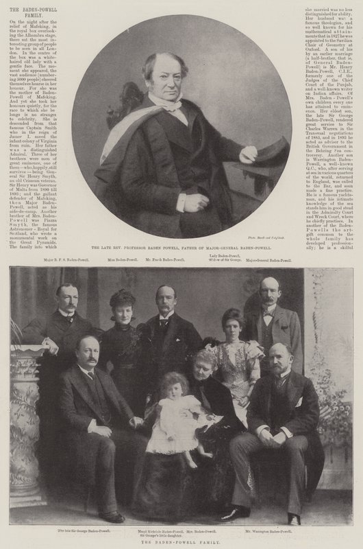 Familjen Baden-Powell av English Photographer