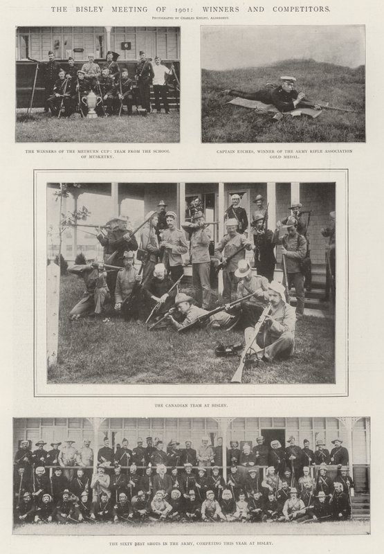 Bisley-mötet 1901, vinnare och tävlande av English Photographer