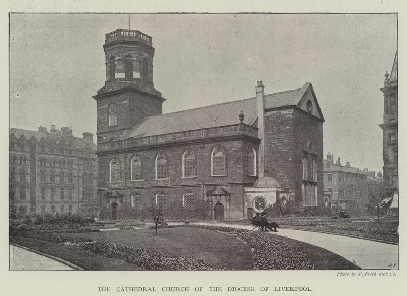 The Cathedral Church of the Diocese of Liverpool av English Photographer