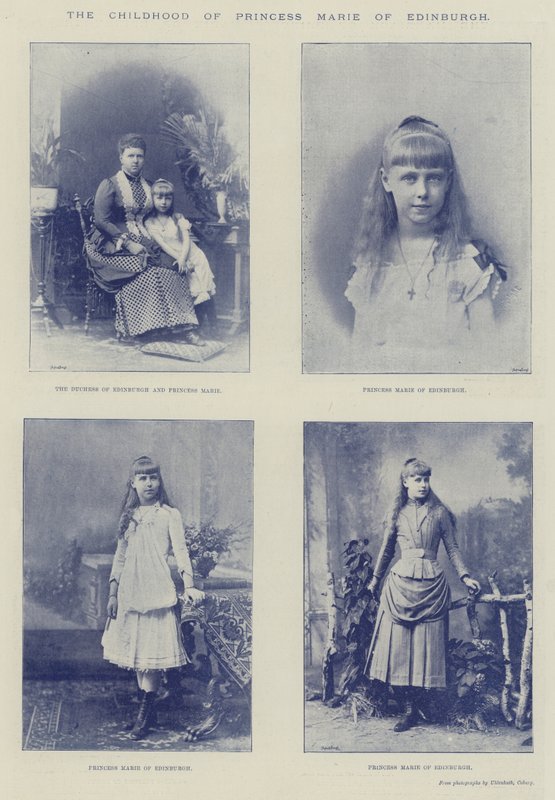 Prinsessan Marie av Edinburghs barndom av English Photographer