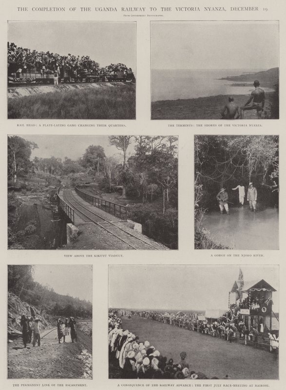 Slutförandet av Ugandas järnväg till Victoria Nyanza, 19 december av English Photographer