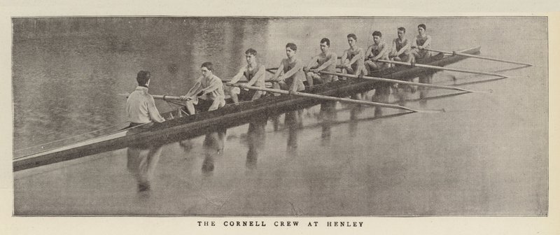Cornell Crew på Henley av English Photographer