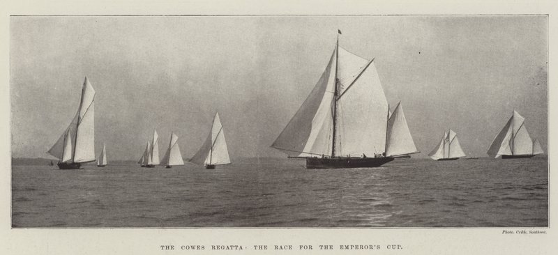 Cowes Regatta, Race for the Emperors Cup av English Photographer