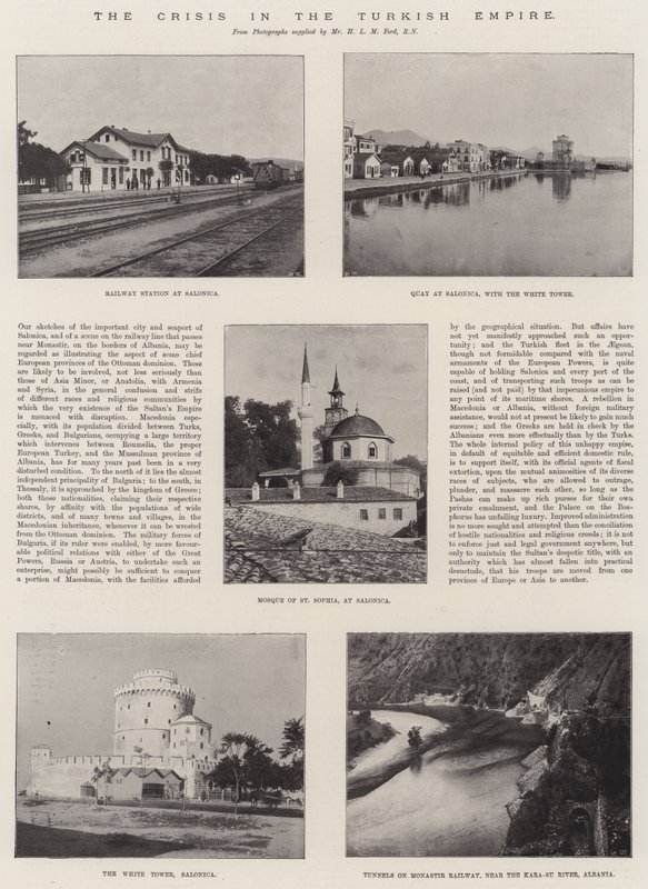 Krisen i det turkiska imperiet av English Photographer