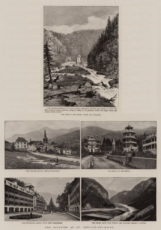 Katastrofen i St Gervais-les-Bains av English Photographer