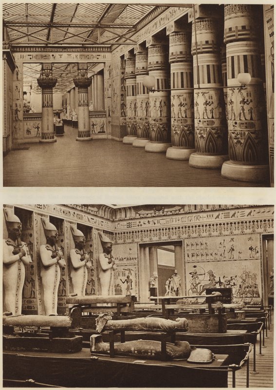 Den egyptiska domstolen av English Photographer