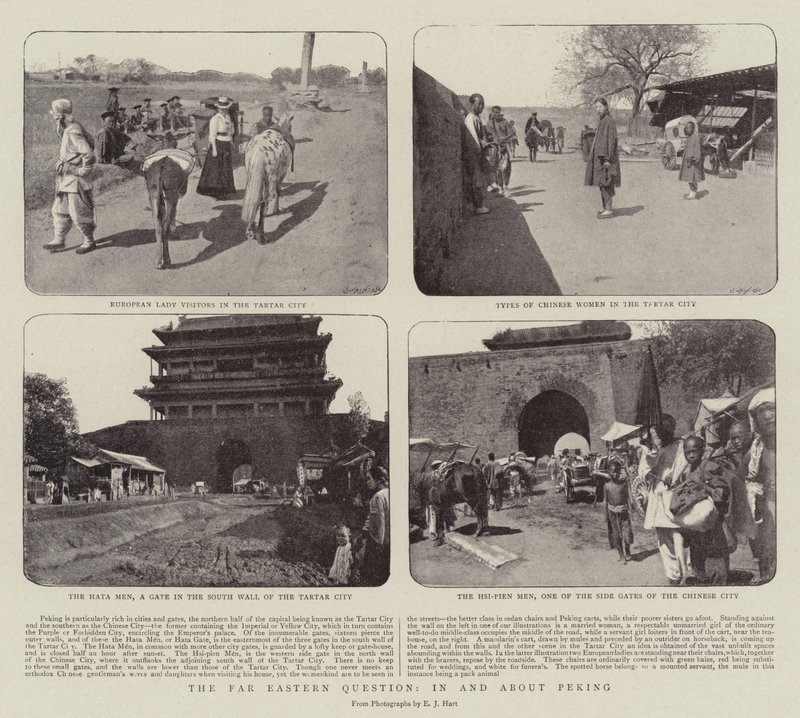 Fjärran Östern-frågan, i och om Peking av English Photographer