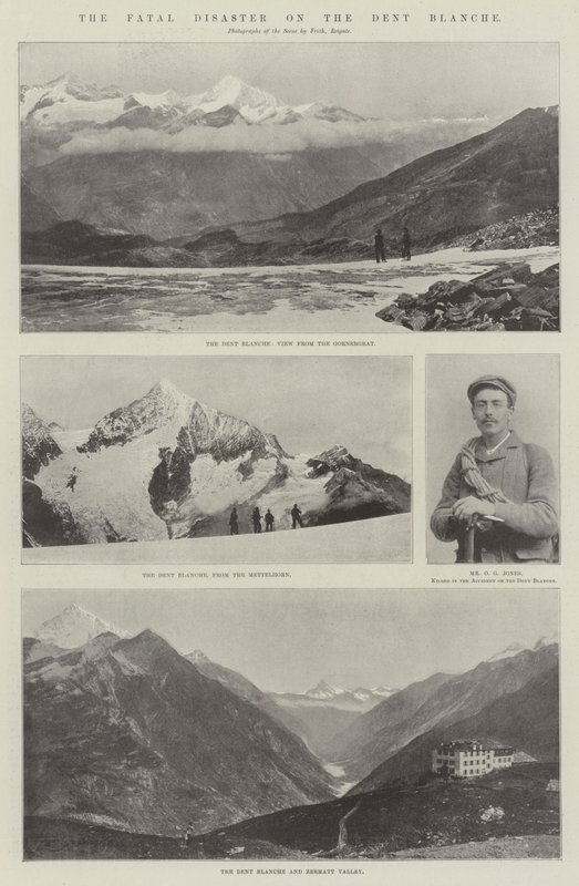 Den dödliga katastrofen på bucklan Blanche av English Photographer