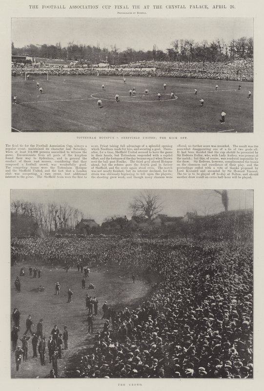 Fotbollsförbundets cupfinal på Crystal Palace, 20 april av English Photographer