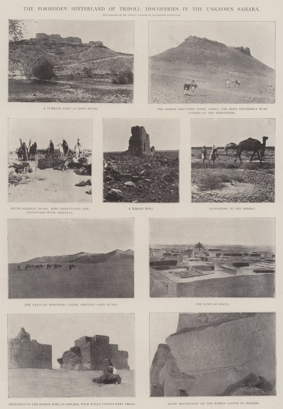 Tripolis förbjudna inland, upptäckter i det okända Sahara av English Photographer