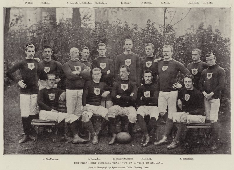 Frankfort fotbollslag, nu på besök i England av English Photographer