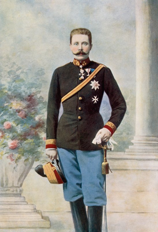 Storhertig Ferdinand av Österrike av English Photographer