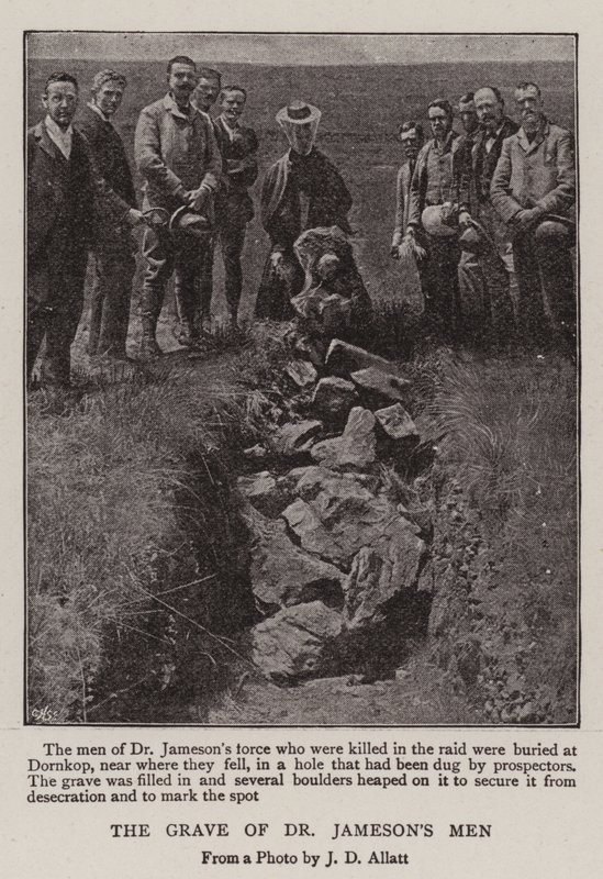 Dr Jamesons Men graven av English Photographer