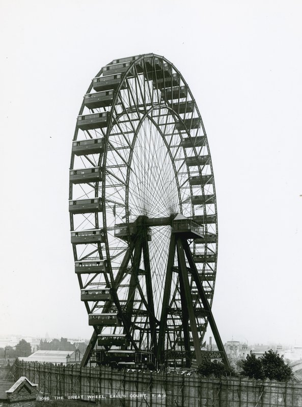 The Great Wheel på Earls Court, London av English Photographer