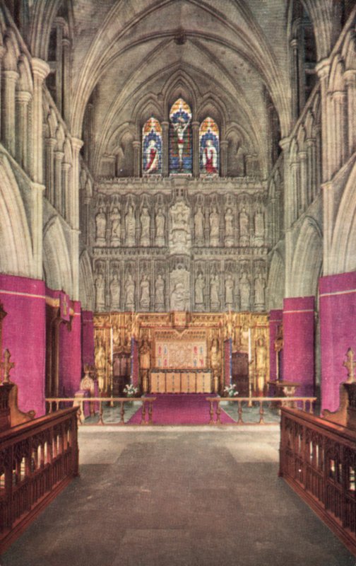Högaltaret, Southwark Cathedral, London av English Photographer