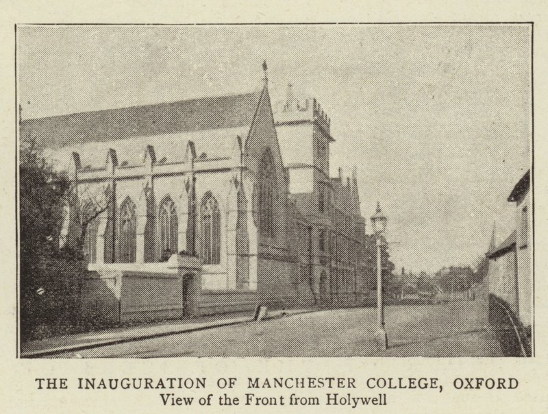 Invigningen av Manchester College, Oxford av English Photographer