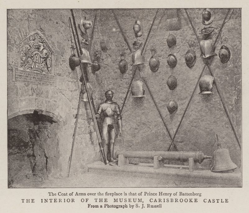 Museets inre, Carisbrooke Castle av English Photographer