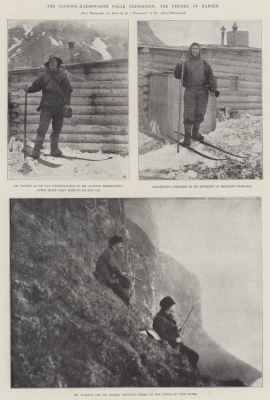 Jackson-Harmsworth polarexpeditionen, fyndet av Nansen av English Photographer