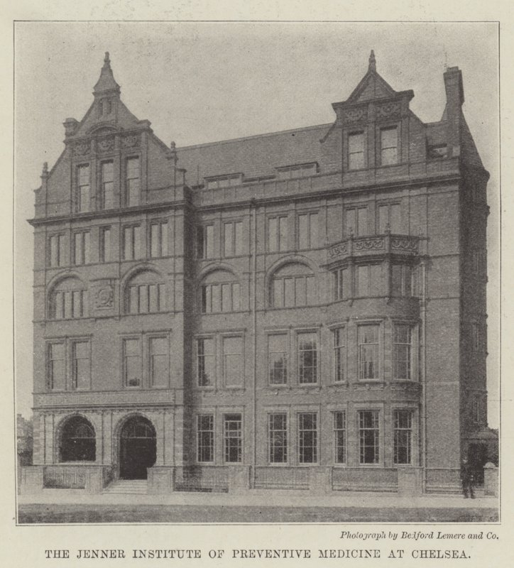 Jenner Institute of Preventive Medicine i Chelsea av English Photographer