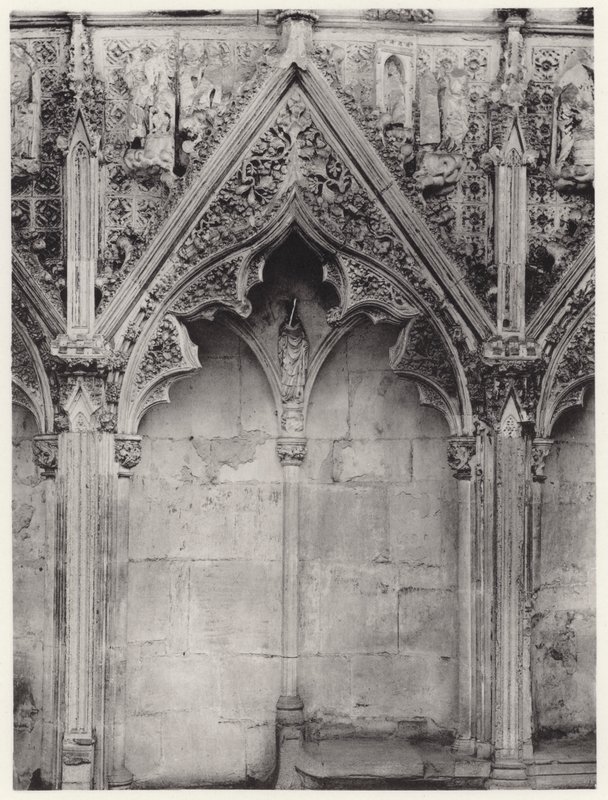 The Lady Chapel, Ely Cathedral: North Side, XVIII (s/v foto) av English Photographer
