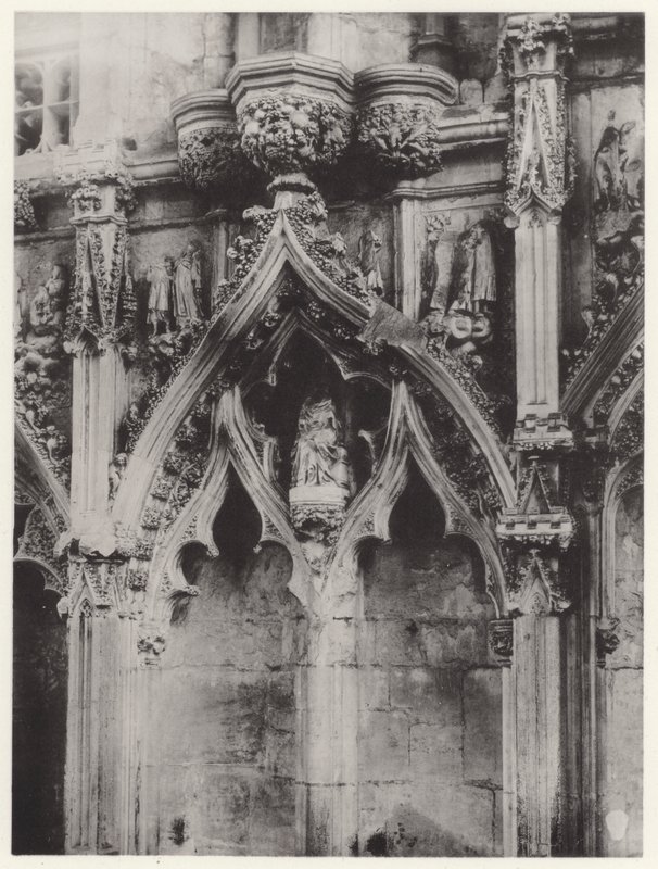 The Lady Chapel, Ely Cathedral: North Side, XVI (s/v foto) av English Photographer