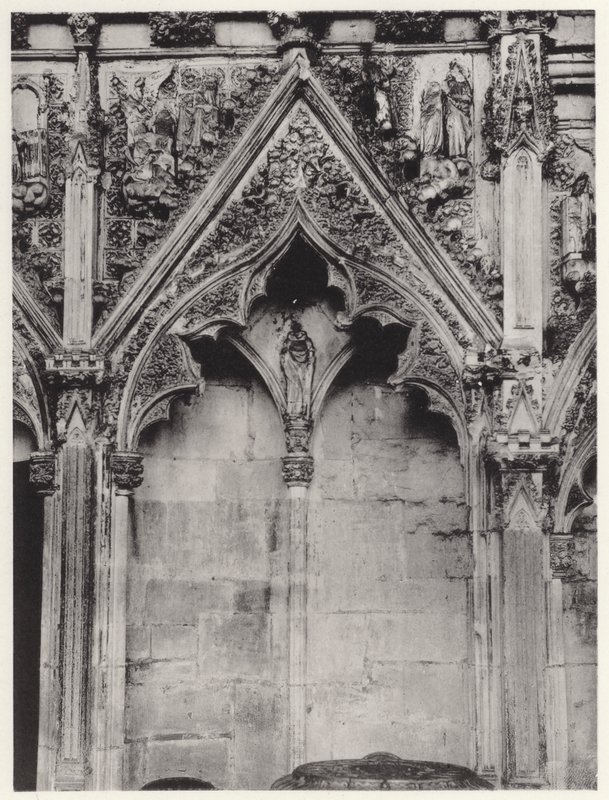 The Lady Chapel, Ely Cathedral: South Side, III (s/v foto) av English Photographer