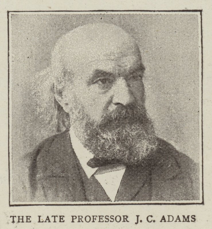 Den framlidne professorn J C Adams av English Photographer