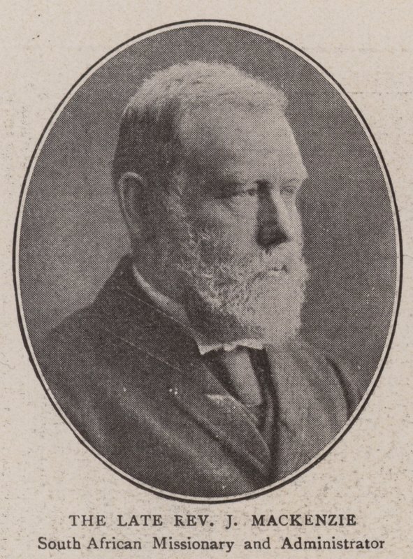 Den framlidne pastor J Mackenzie av English Photographer