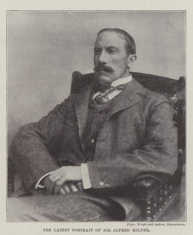 Det senaste porträttet av Sir Alfred Milner av English Photographer