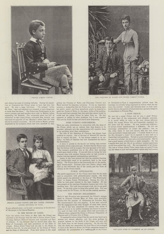 Hertigen av Clarences liv av English Photographer