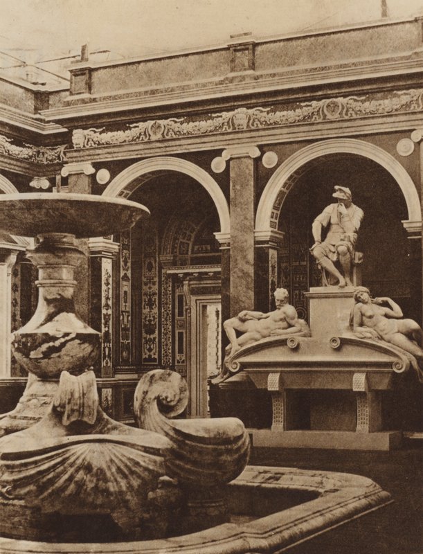 Italienska hovets loggia av English Photographer
