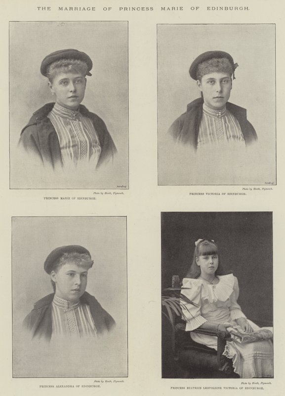 Prinsessan Marie av Edinburghs bröllop av English Photographer