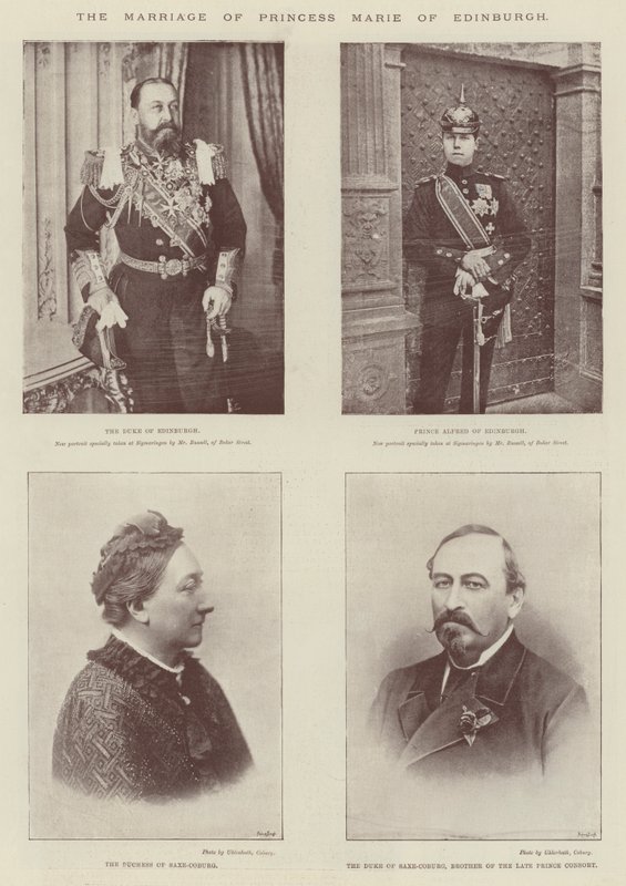 Prinsessan Marie av Edinburghs bröllop av English Photographer