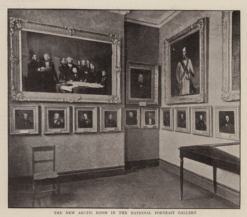 Det nya arktiska rummet i National Portrait Gallery av English Photographer