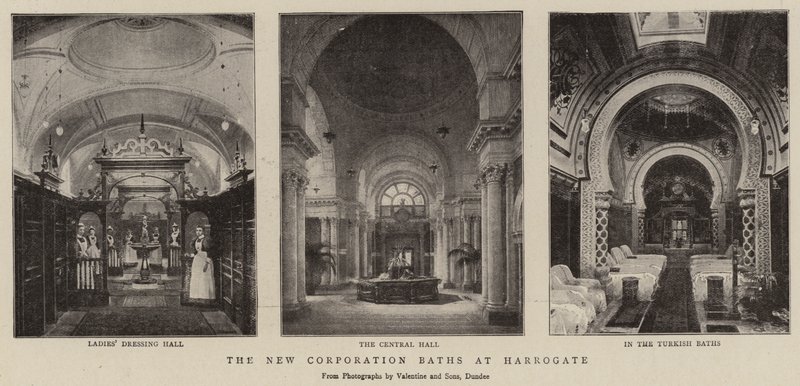 The New Corporation Baths i Harrogate av English Photographer