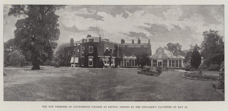 The New Premises of Livingstone College i Leyton, öppnade av Explorers Daughter den 23 maj av English Photographer