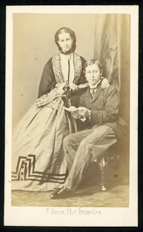 Prinsen och prinsessan av Wales av English Photographer